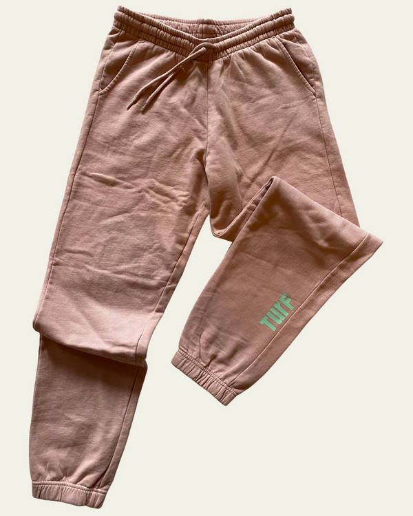 TURF x COLORFUL STANDARD Organic Sweatpants: Faded Pink