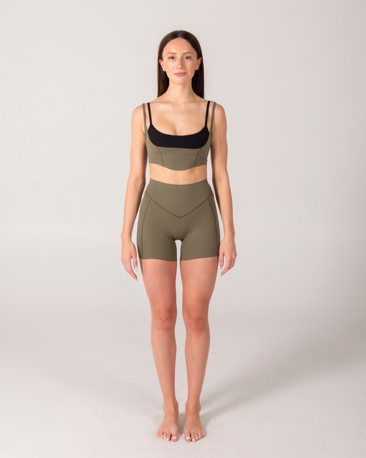 TURF ACTIVE Corsettish Top (Olive)