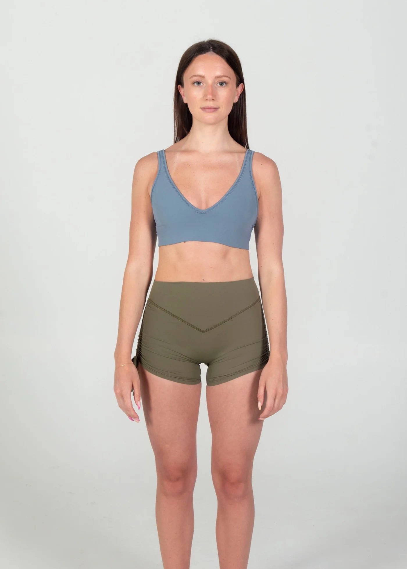TURF ACTIVE Plunge Bra - Flint