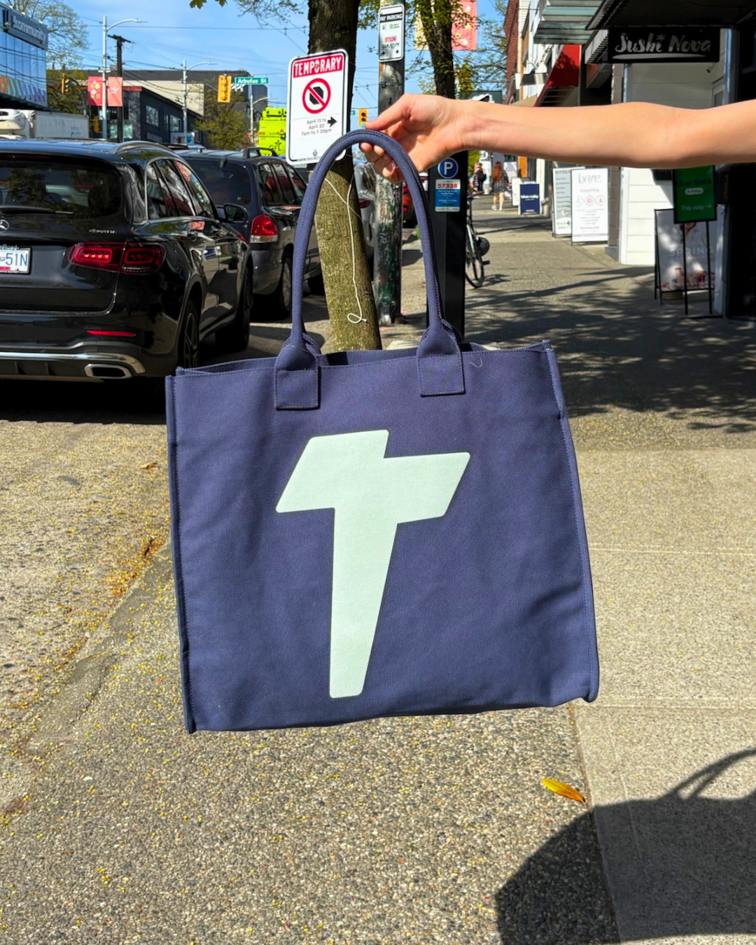 TURF ACTIVE Market Tote (Pacific + Moss)
