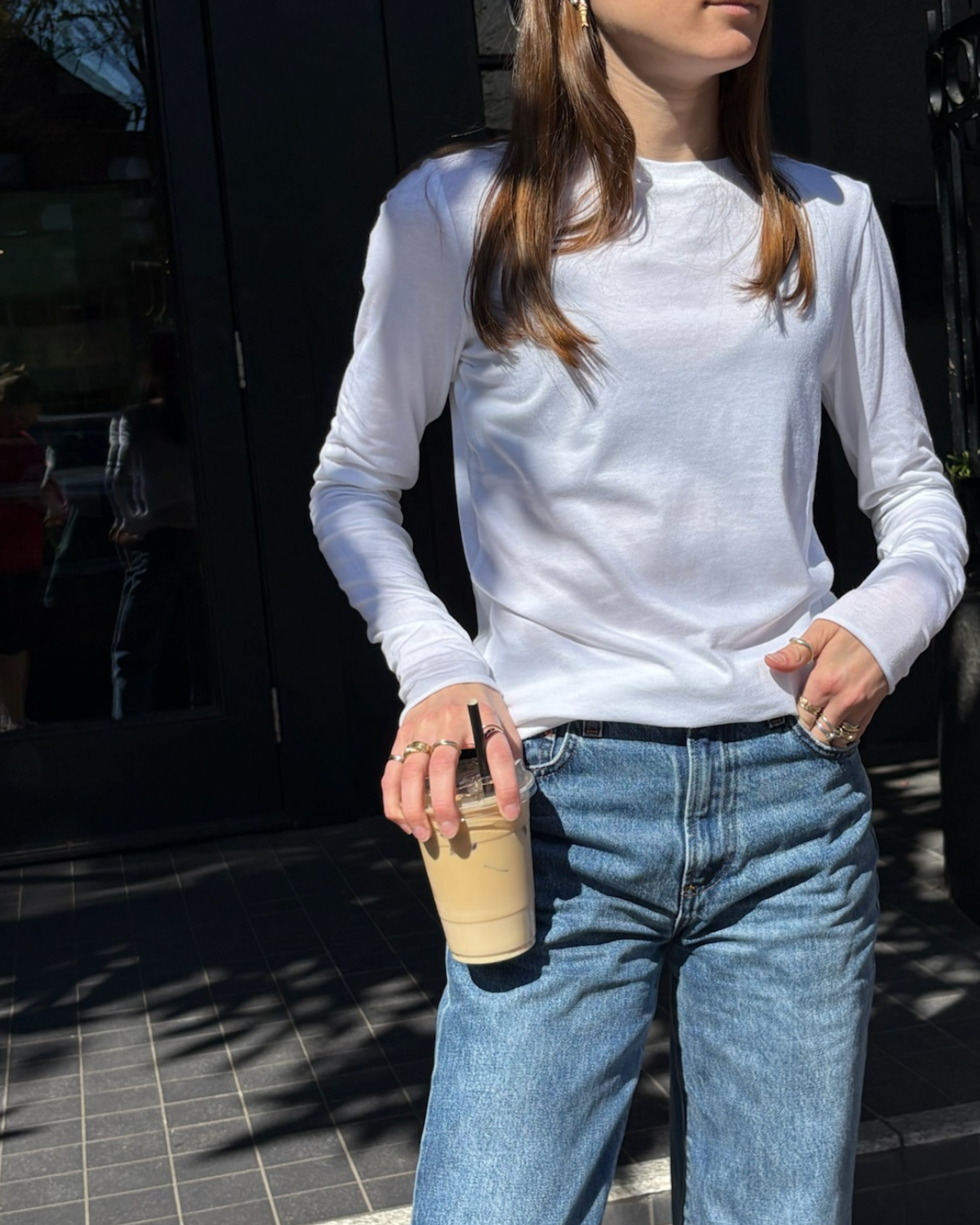 TURF ACTIVE Long Sleeve Tee (White)