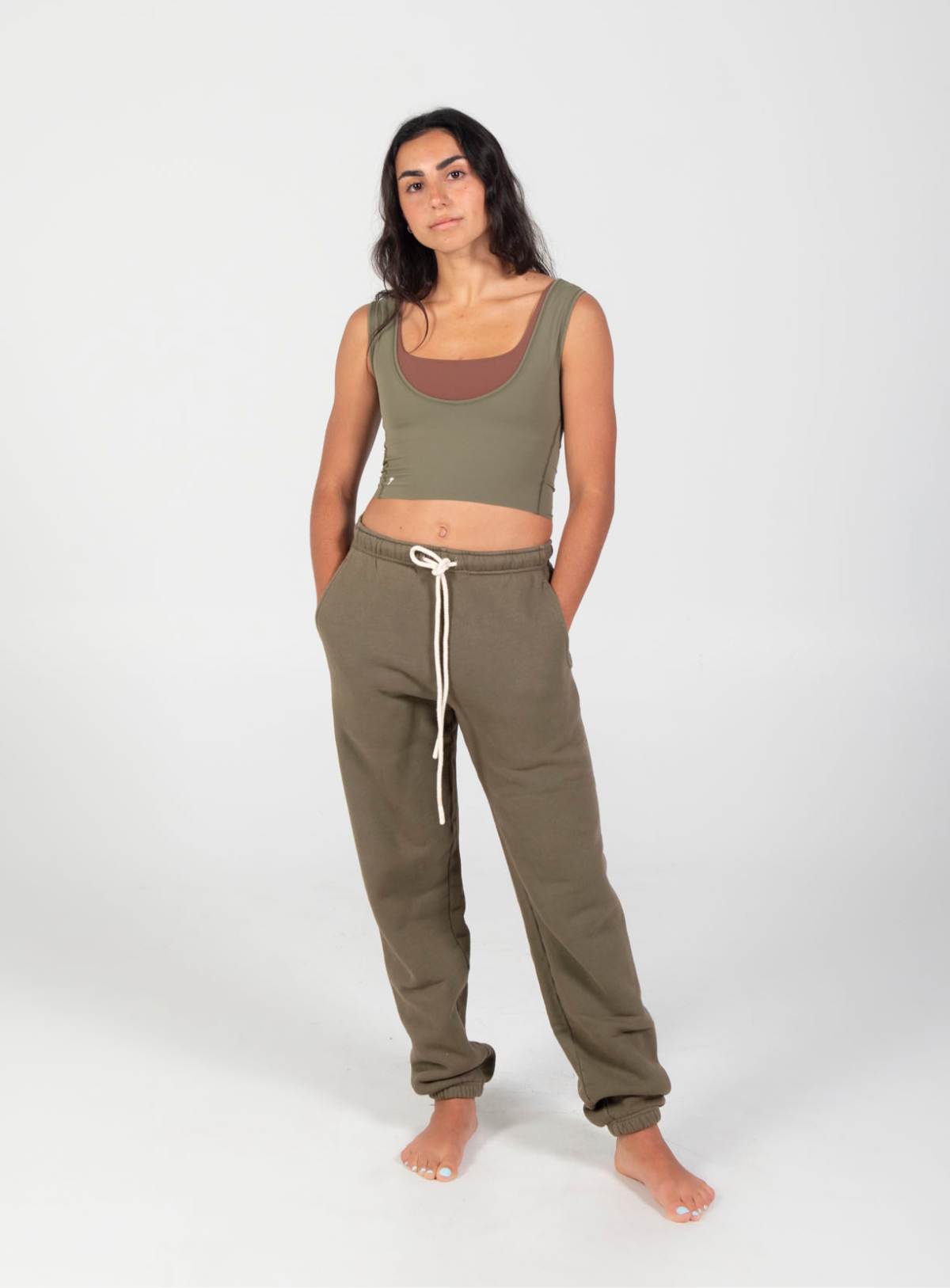 TURF ACTIVE Multi Tasker Tank (Olive)