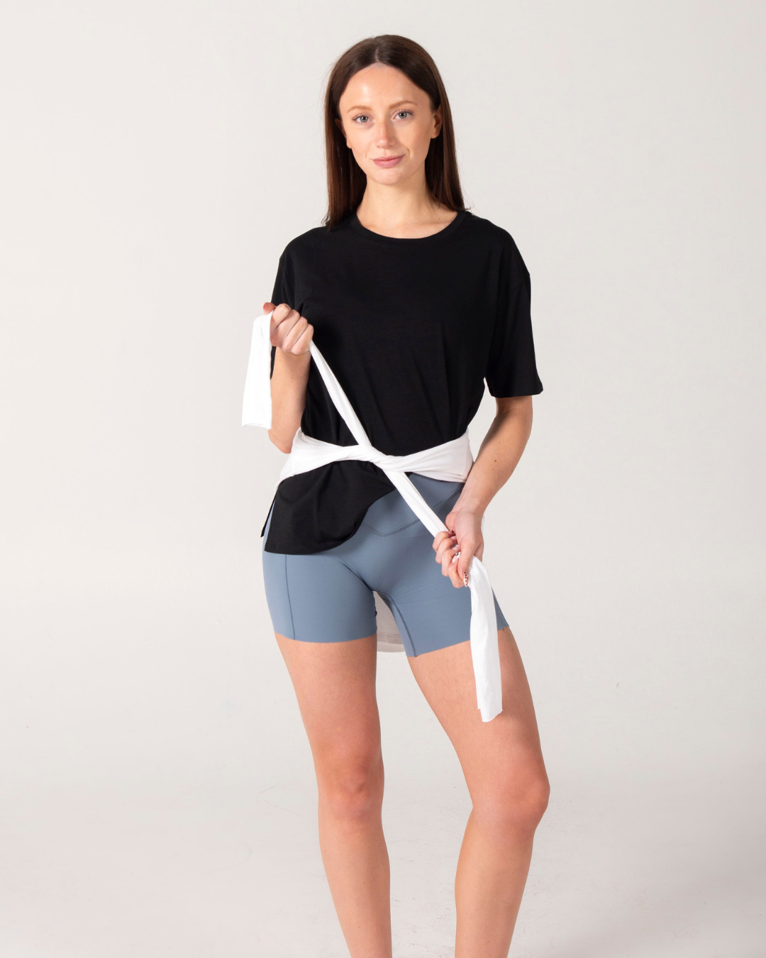 TURF ACTIVE Boxy Tee - Black
