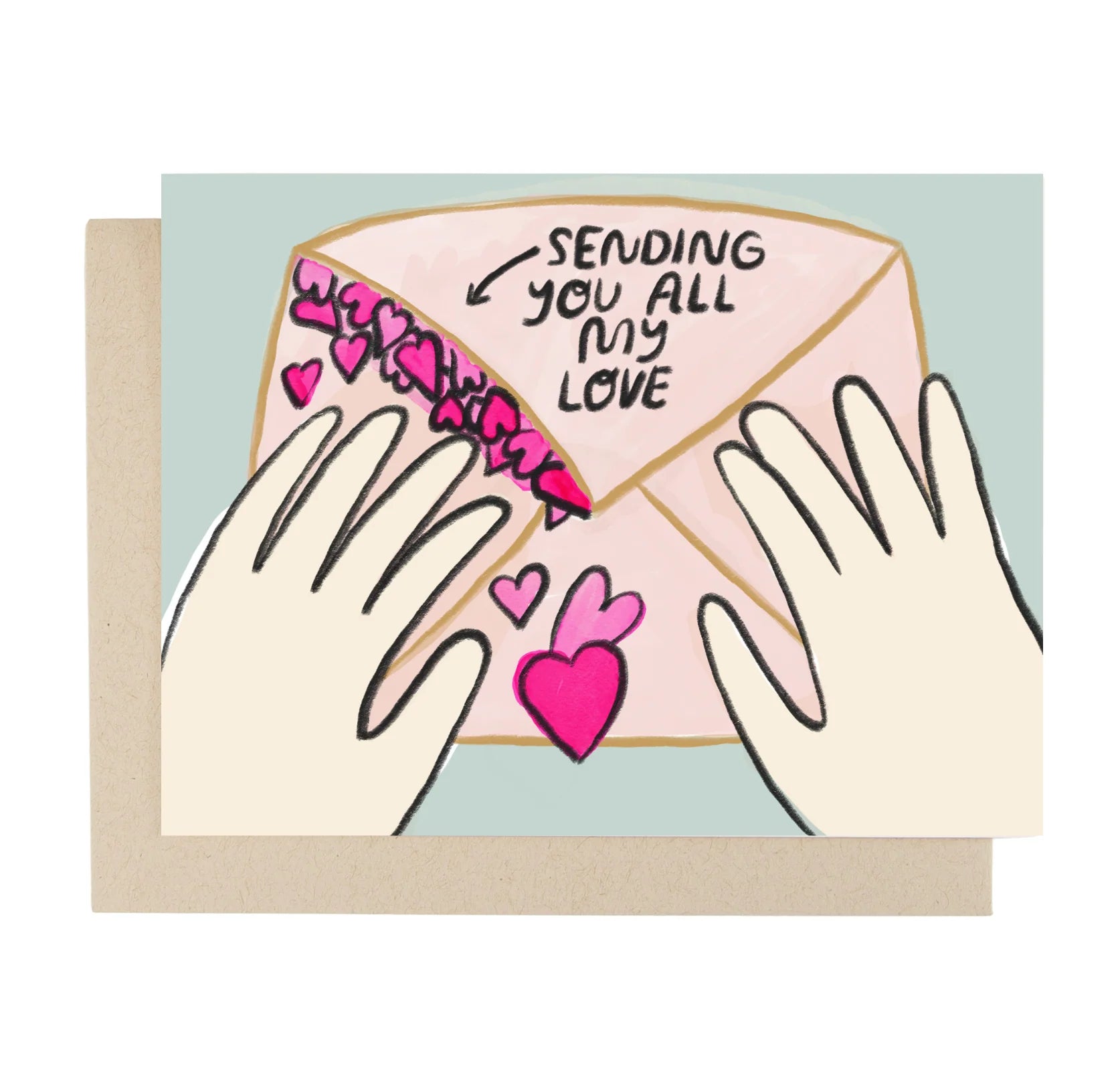 PEOPLE IVE LOVED Sending You All My Love Card