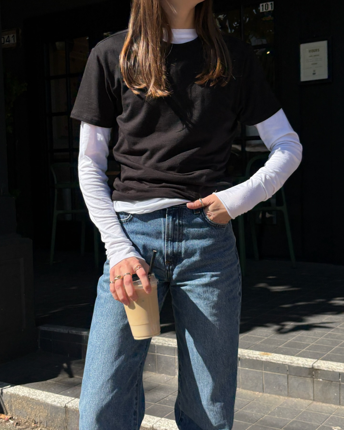 TURF ACTIVE Long Sleeve Tee (White)