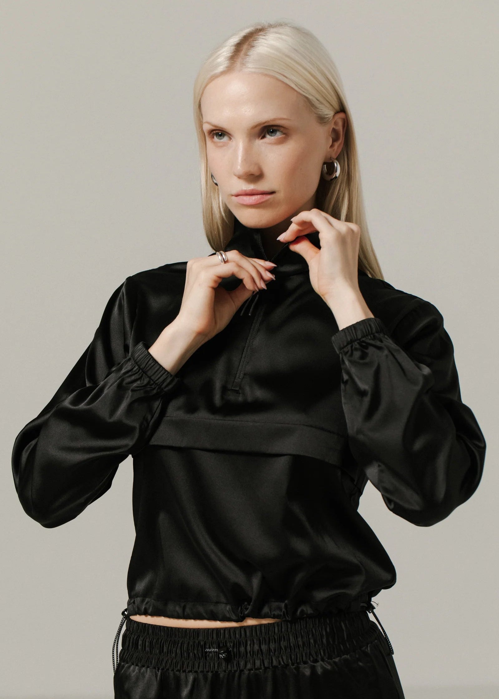 STAPL STUDIO Pinch Pullover - Black