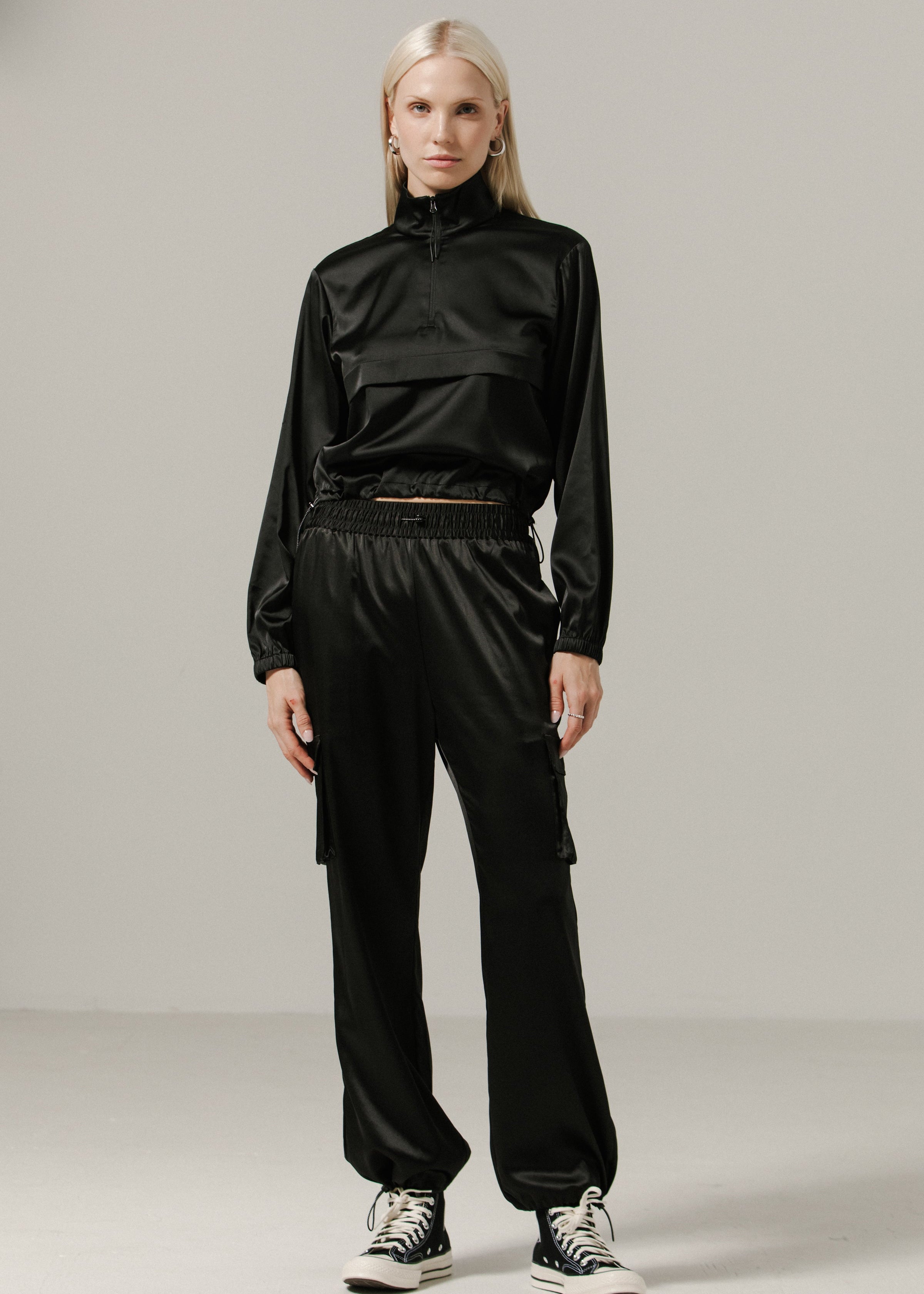 STAPL STUDIO Pinch Pullover - Black
