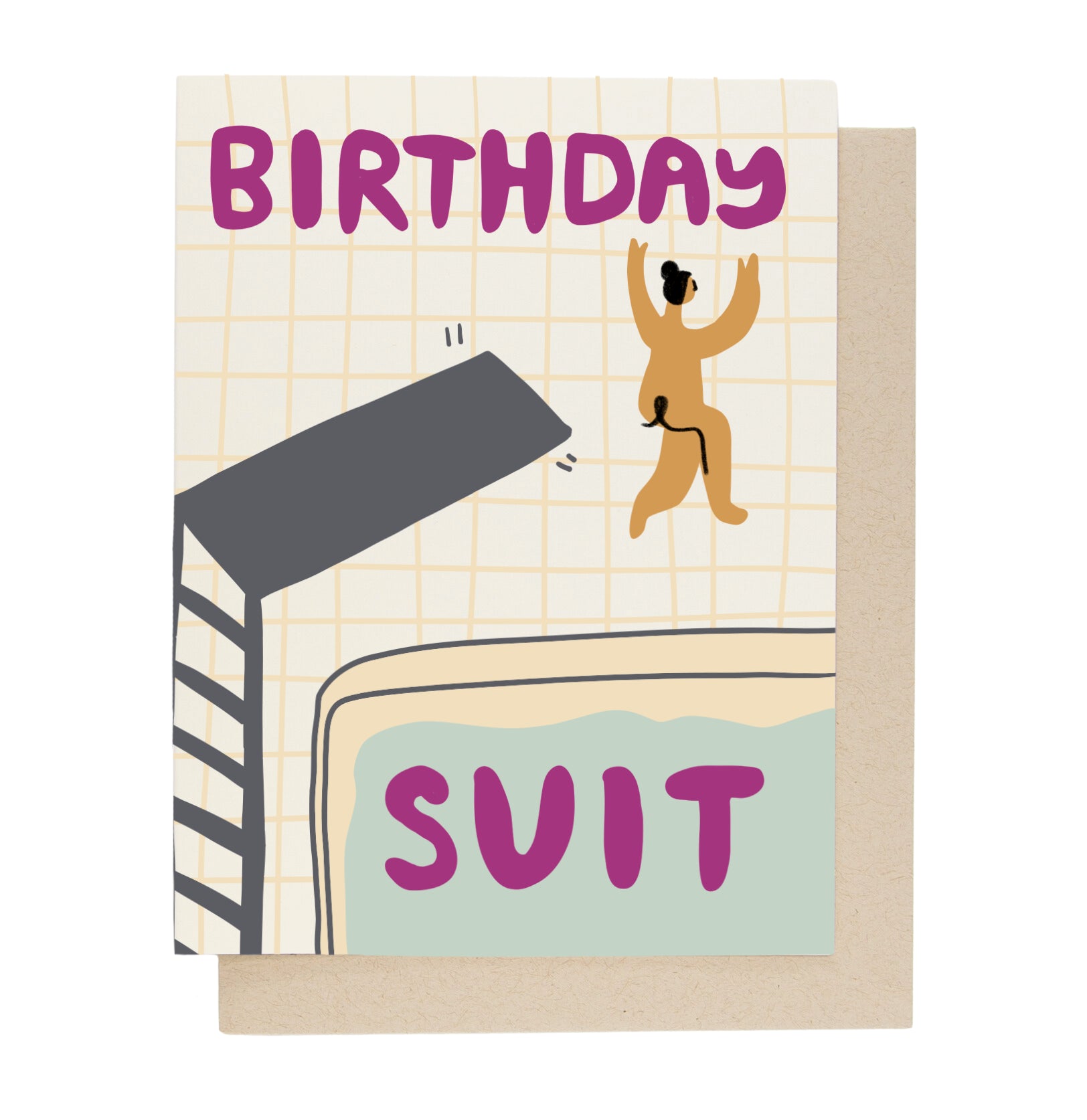 PEOPLE IVE LOVED Birthday Suit Card