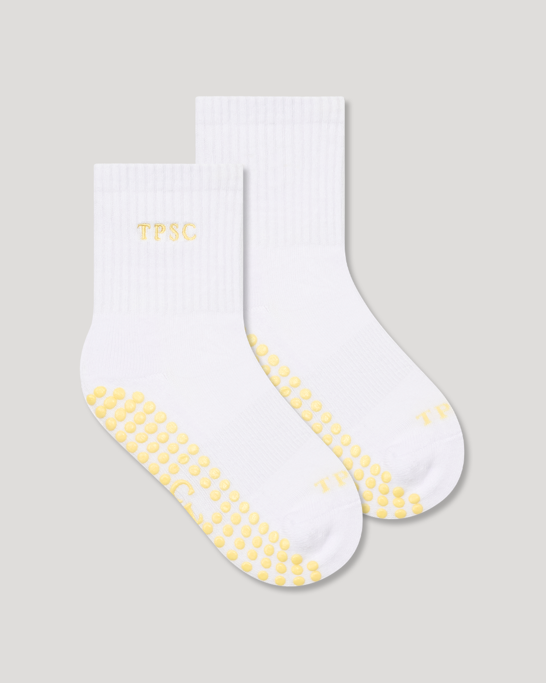 THE PILATES SOCK COMPANY - Butter Yellow Grip