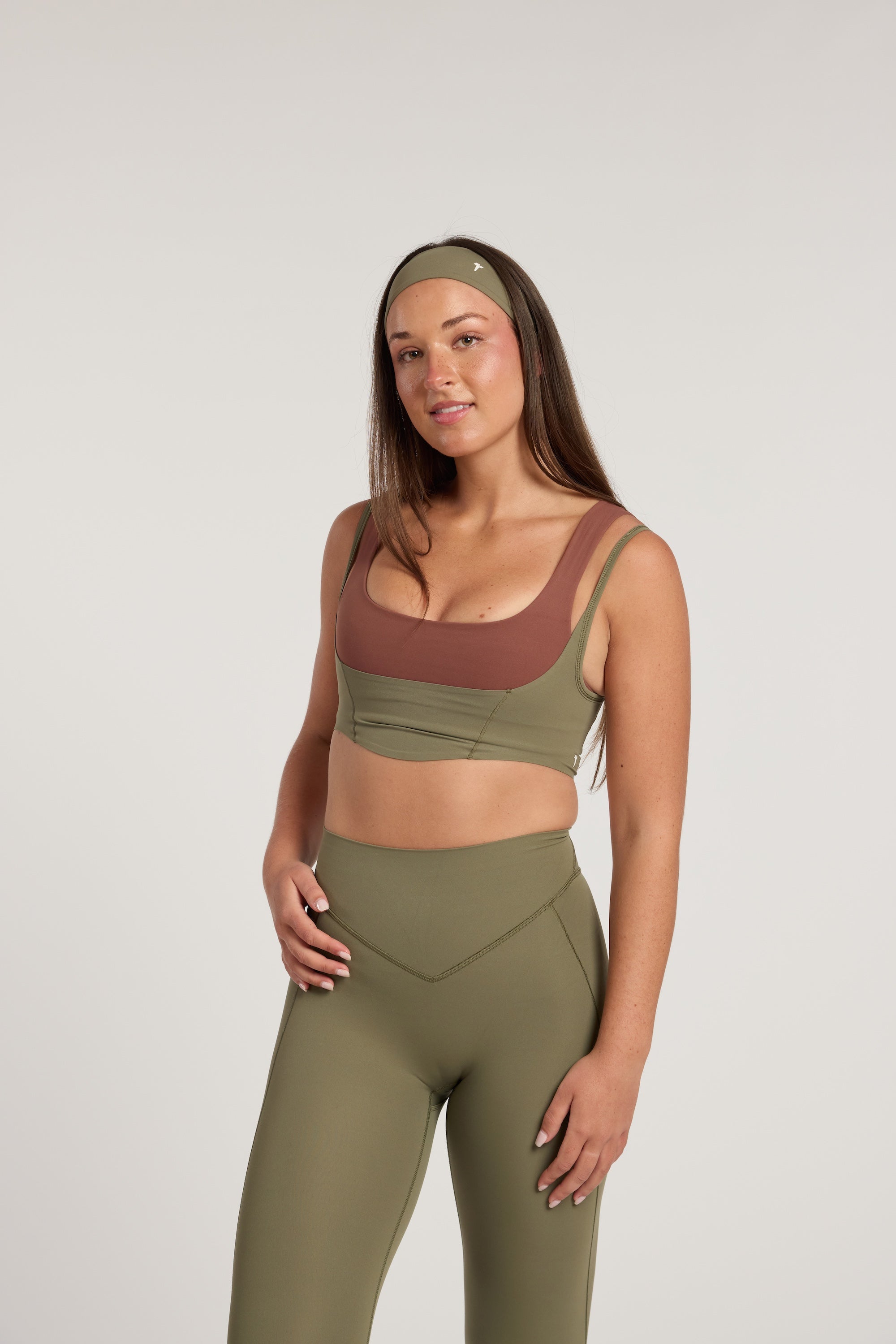 TURF ACTIVE Corsettish Top (Olive)
