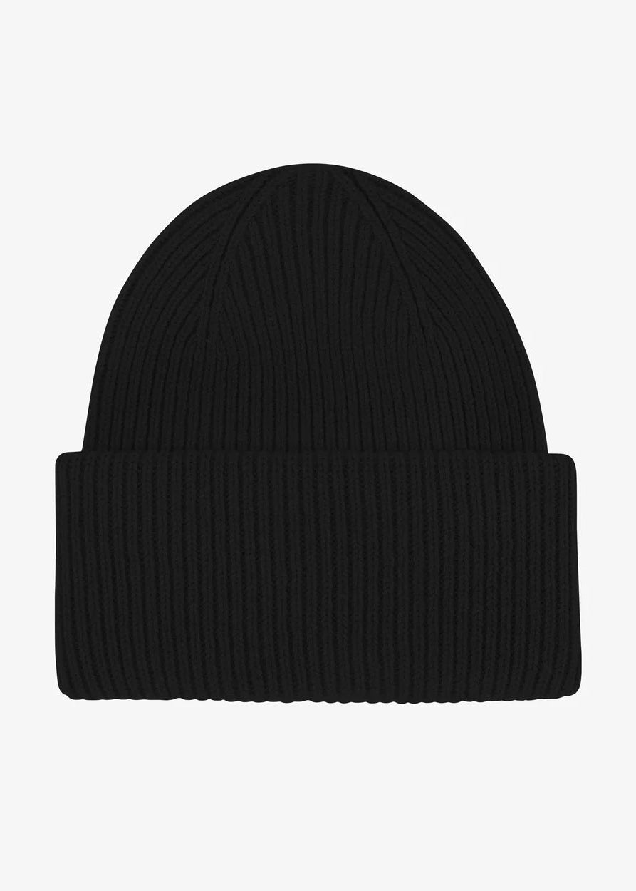 COLORFUL STANDARD Merino Wool Hat - Deep Black