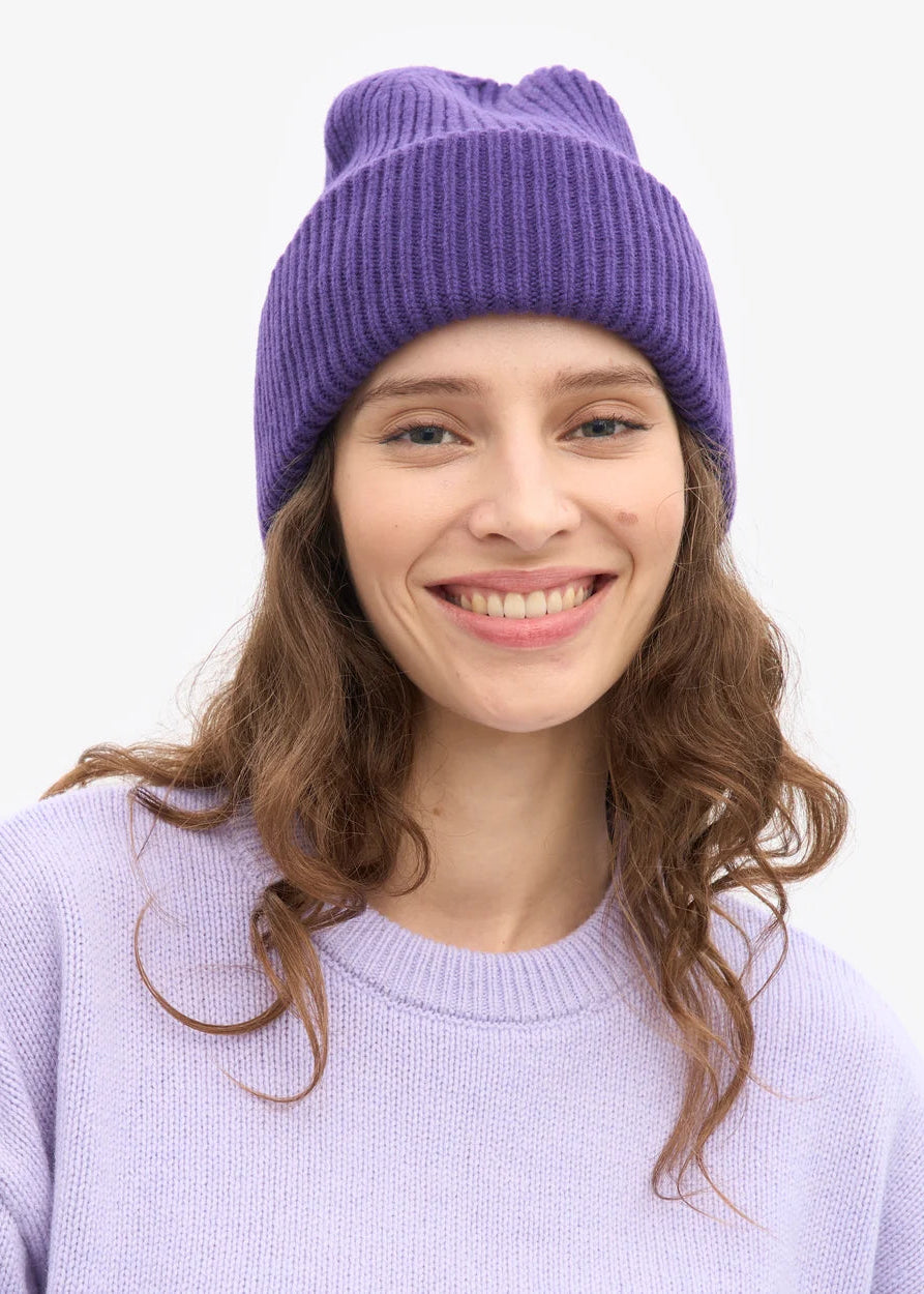 COLORFUL STANDARD Merino Wool Hat - Ultra Violet