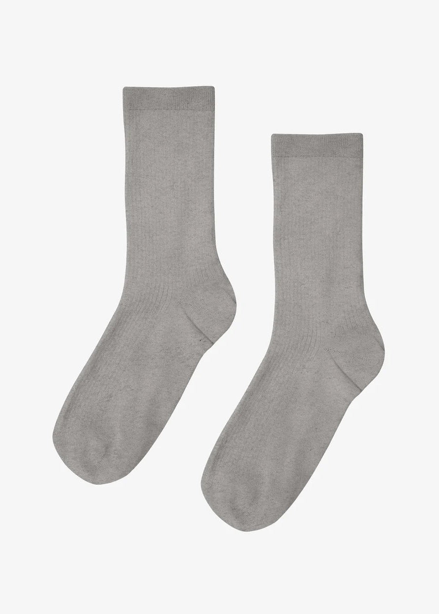 COLORFUL STANDARD Women's Classic Organic Sock - Heather Grey
