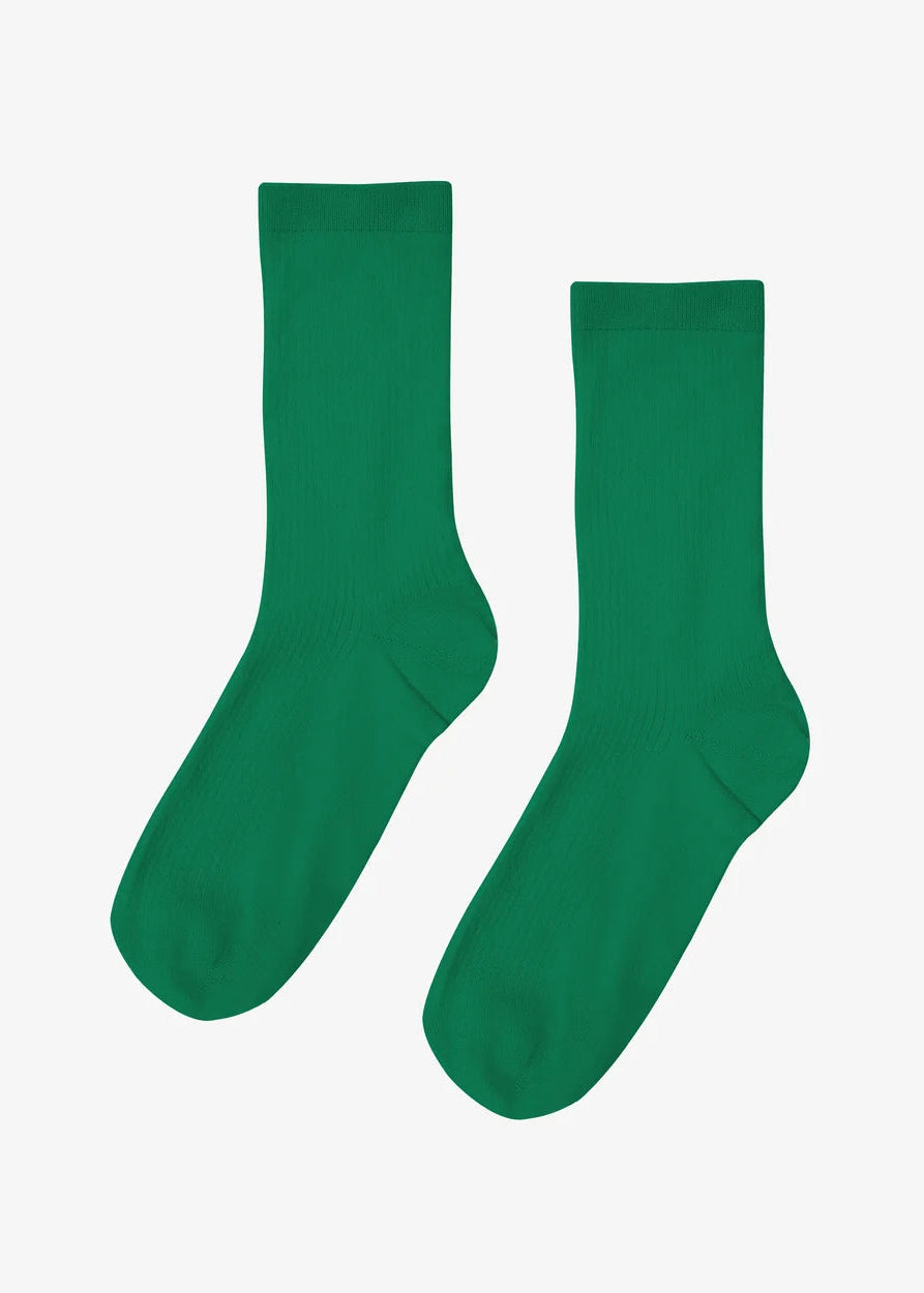 COLORFUL STANDARD Women's Classic Organic Sock - Kelly Green