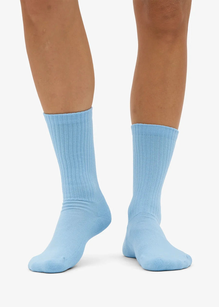 COLORFUL STANDARD Organic Active Sock - Seaside Blue