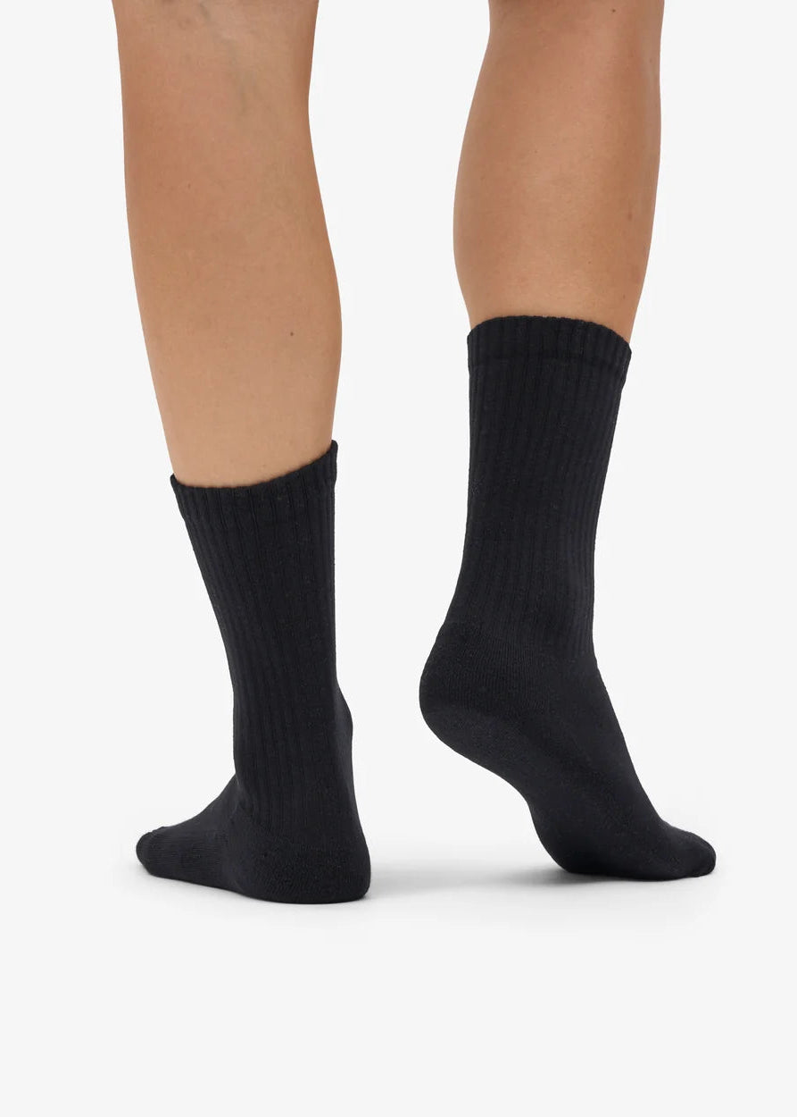 COLORFUL STANDARD Organic Active Sock - Deep Black