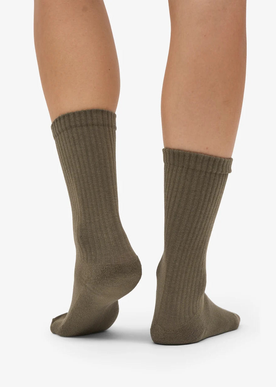 COLORFUL STANDARD Organic Active Sock - Dusty Olive
