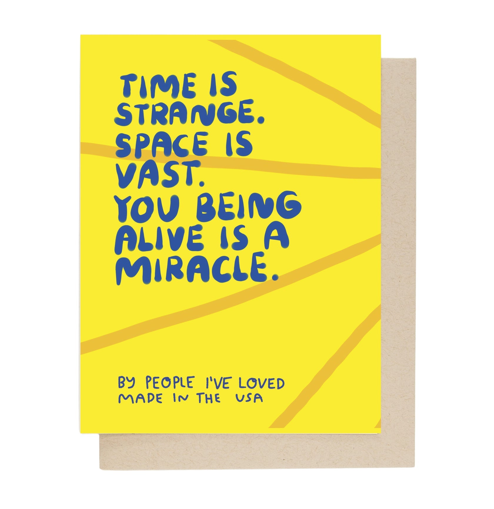 PEOPLE I'VE LOVED Congrats Birthday Card