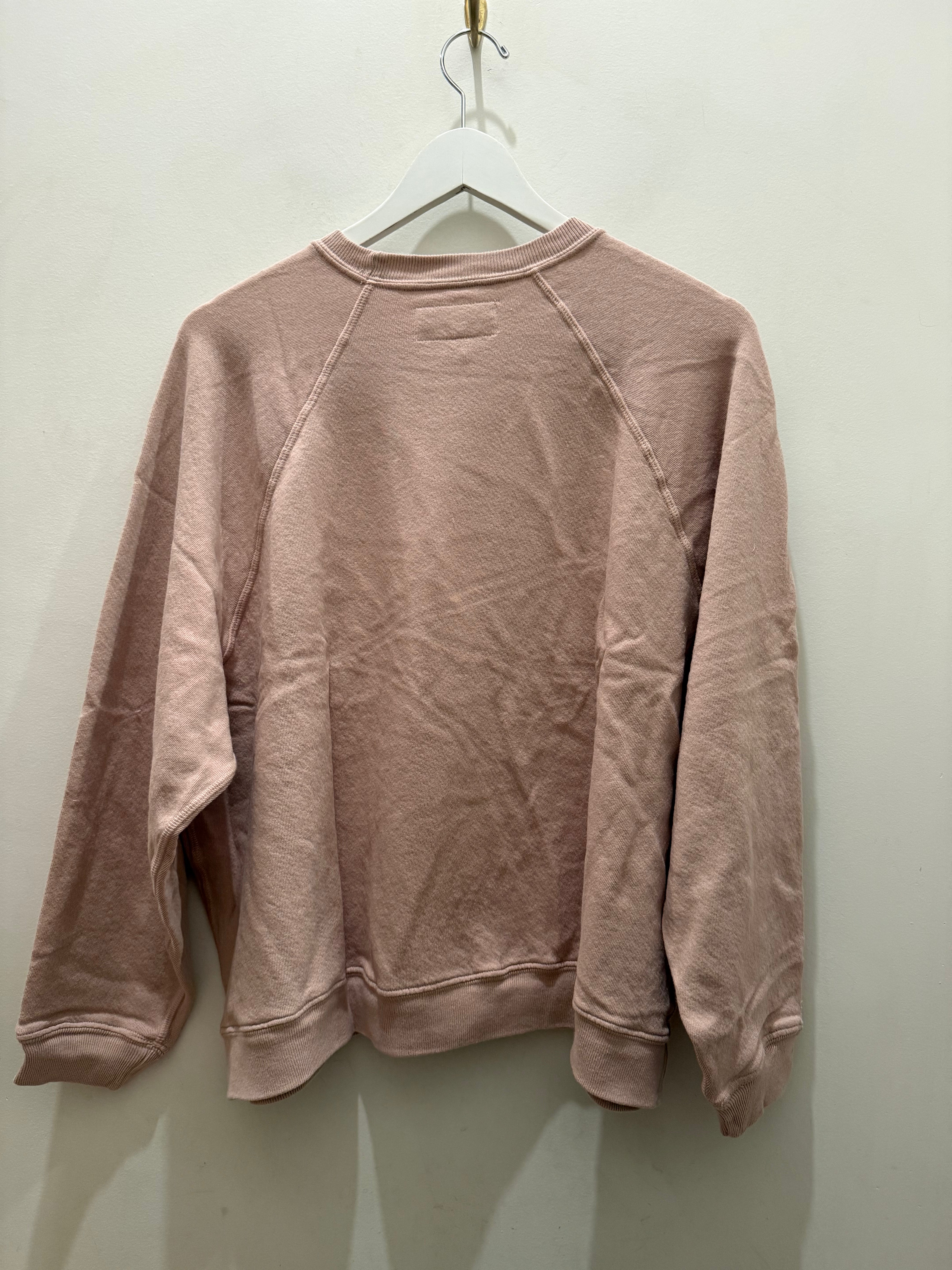THE GREAT The Rehearsal Sweatshirt - Ballet Pink