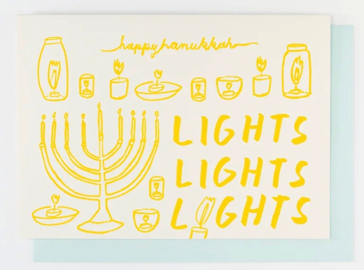 Lights Lights Lights Card- People I've Loved