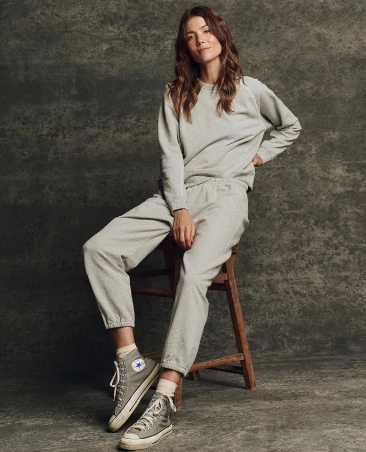 THE FLEECE STADIUM SWEATPANT-HEATHER GRAY