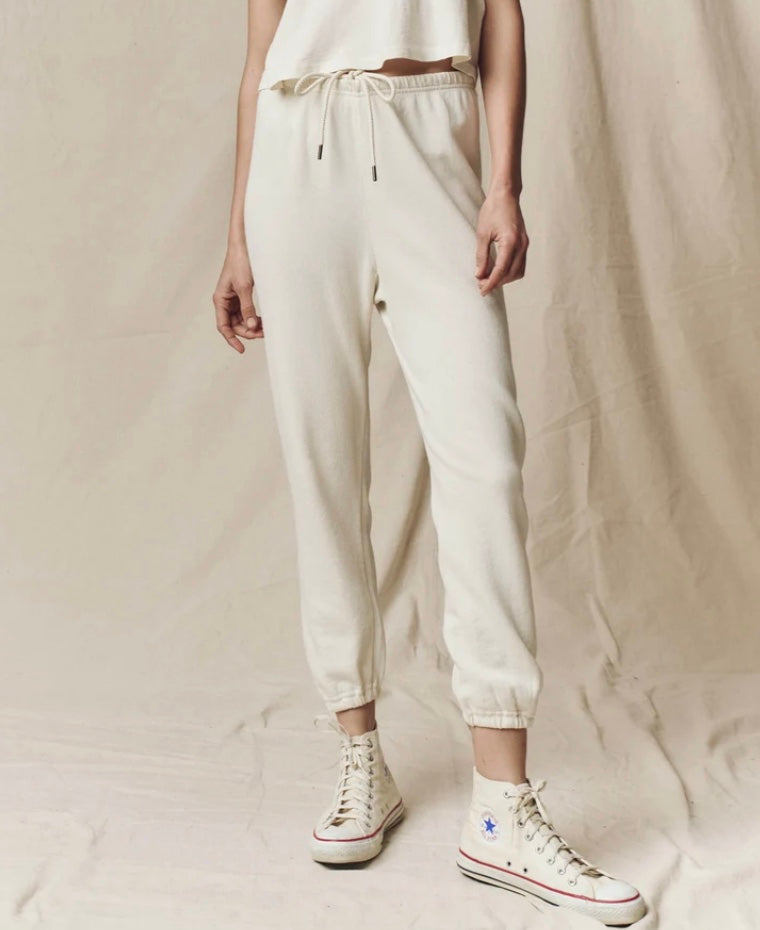 THE FLEECE STADIUM SWEATPANT-WASHED WHITE