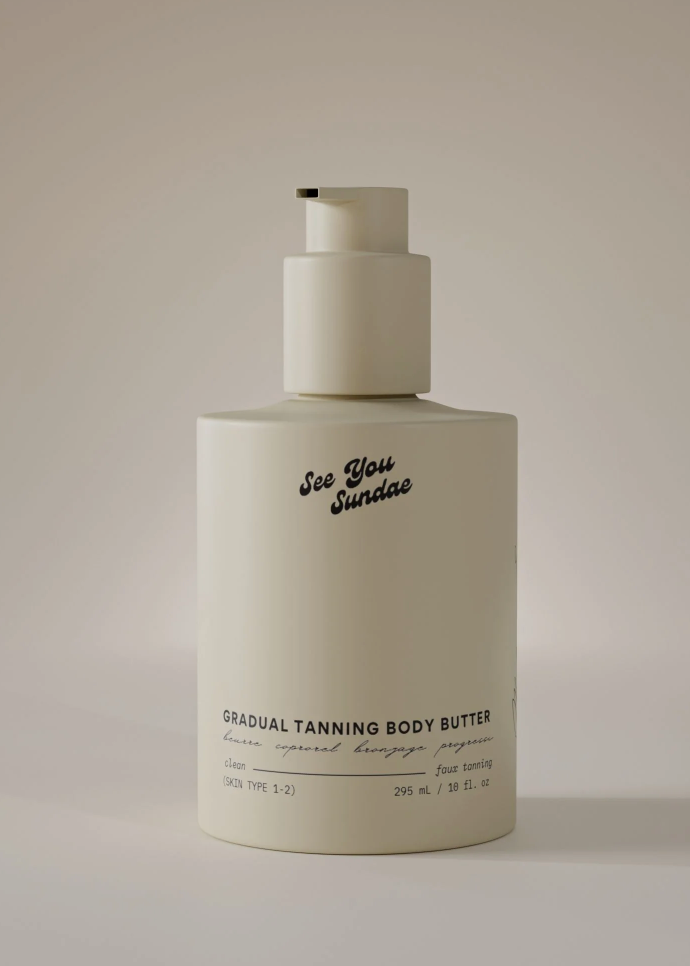 SEE YOU SUNDAE Gradual Tanning Body Butter: Type 1-2