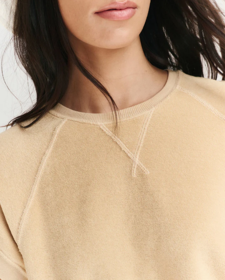 THE GREAT Micro Terry Wedge Sweatshirt