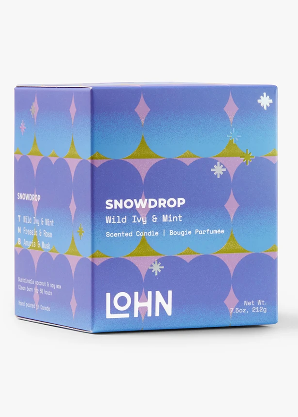 LOHN Candle - SNOWDROP