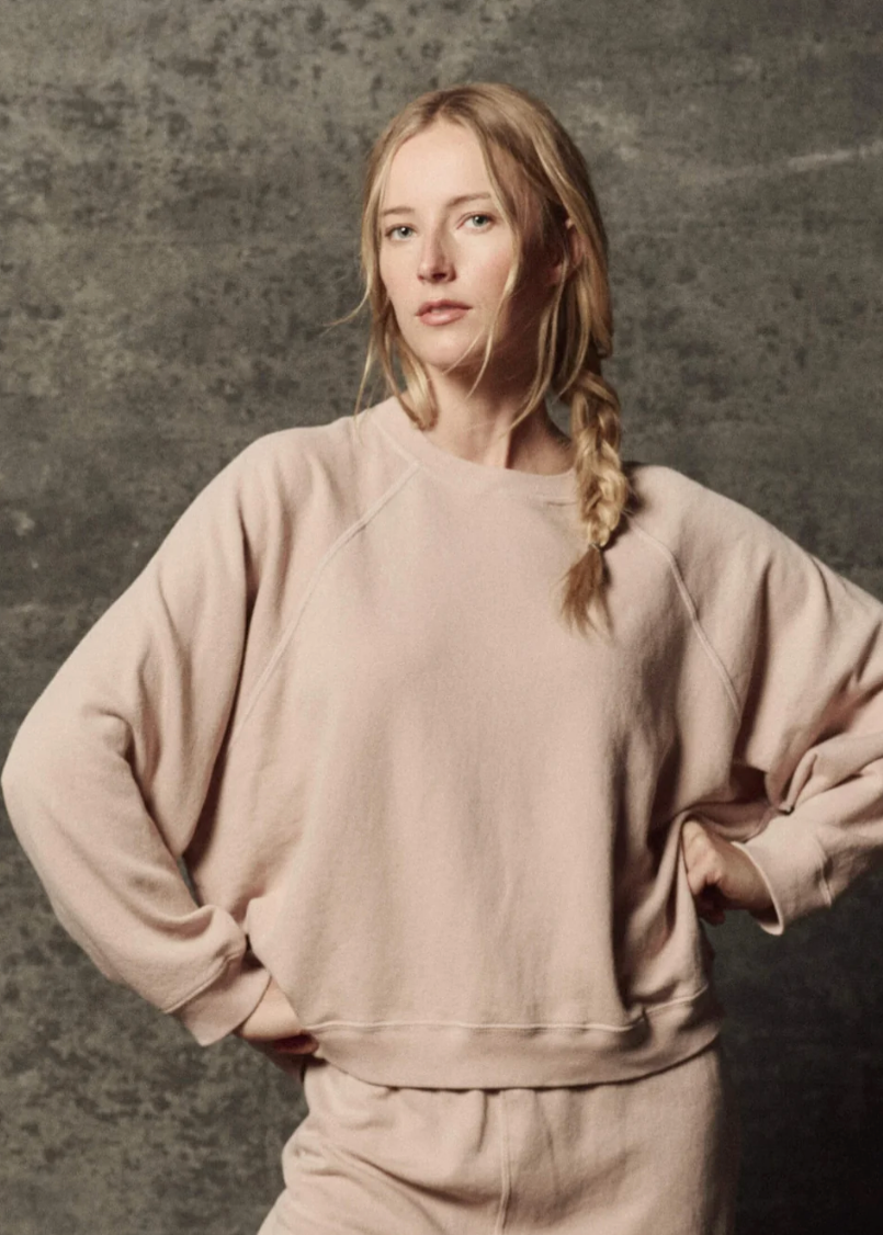The Rehearsal Sweatshirt - Ballet Pink
