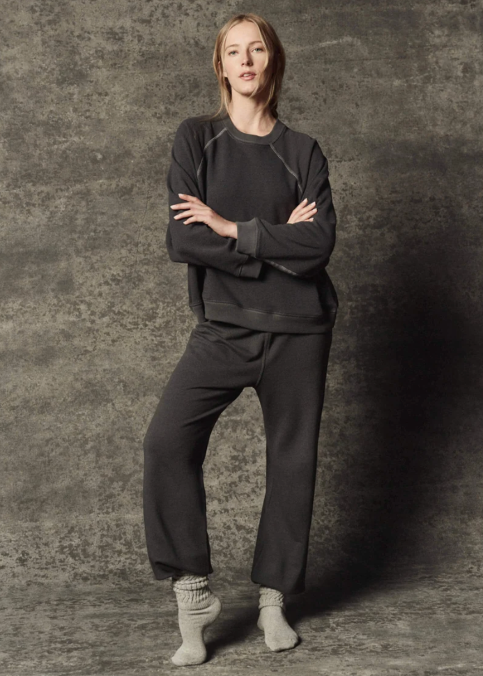 THE GREAT The Dance Pant - Washed Black