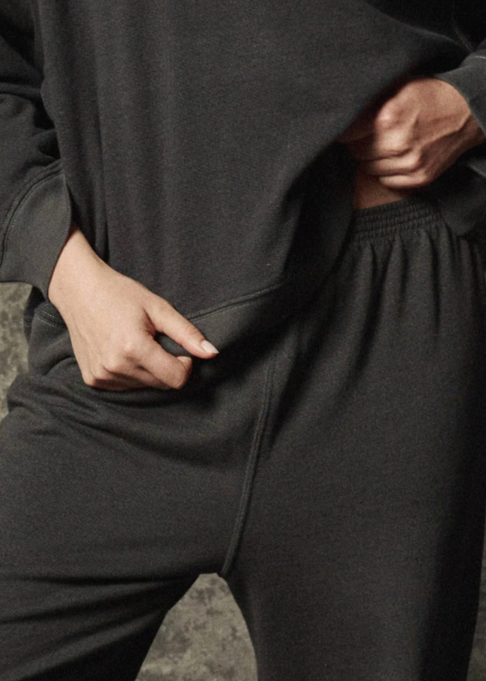 THE GREAT The Dance Pant - Washed Black
