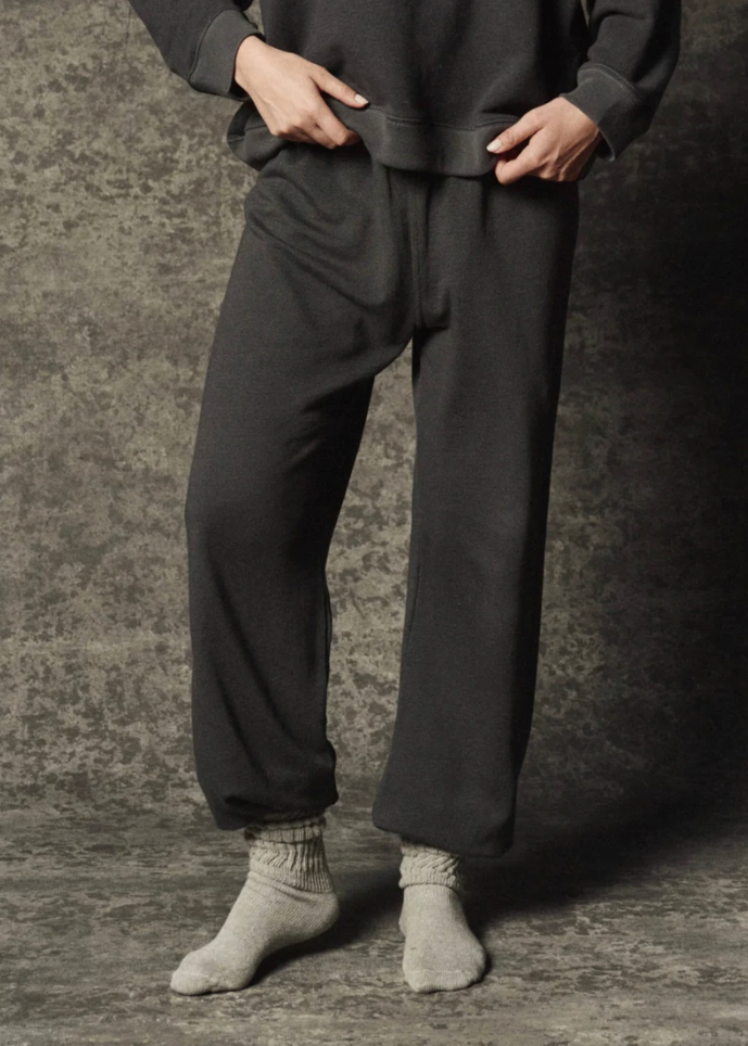 THE GREAT The Dance Pant - Washed Black