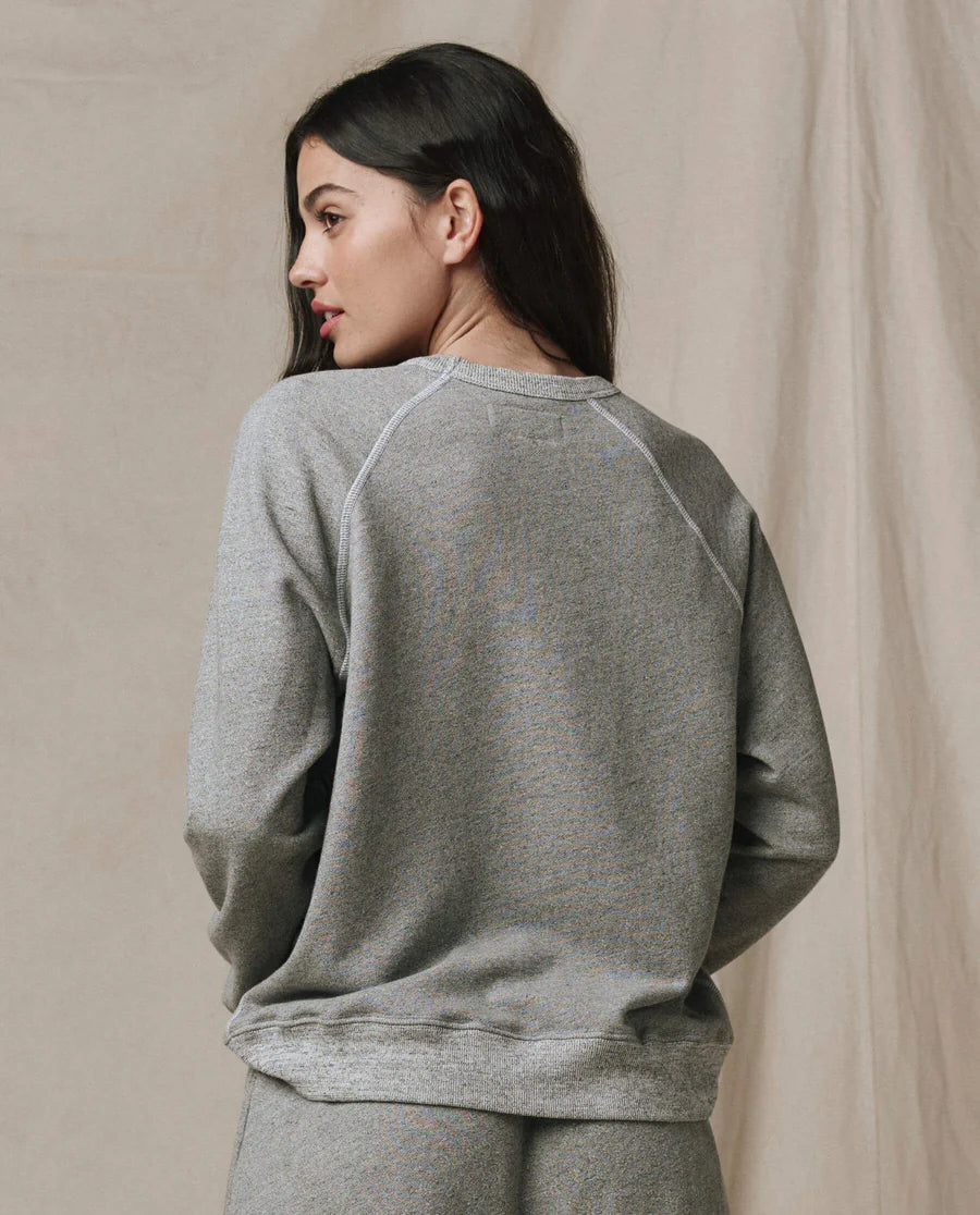 THE GREAT Rookie Sweatshirt - Varsity Grey
