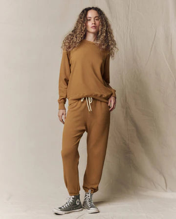THE GREAT Stadium Sweatpant - Cork