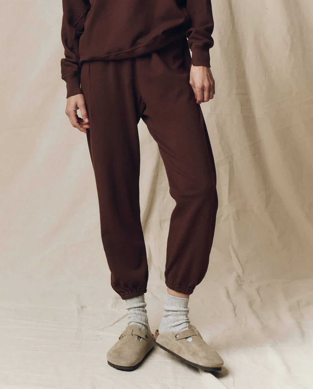 THE GREAT Stadium Sweatpant - Driftwood