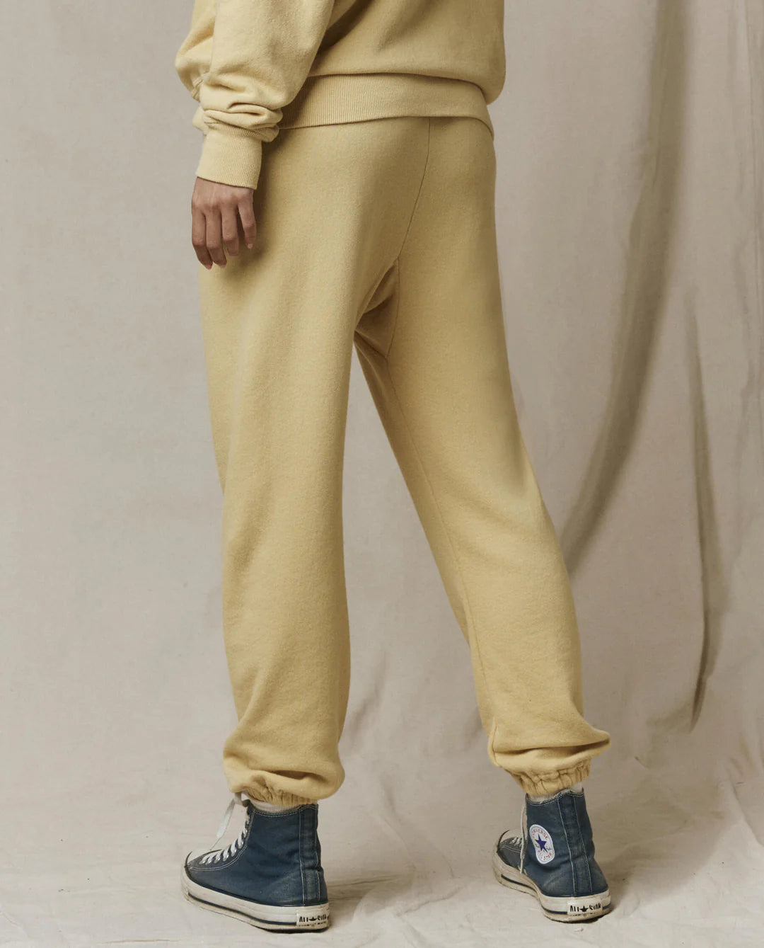 THE GREAT Stadium Sweatpant - Butter Yellow
