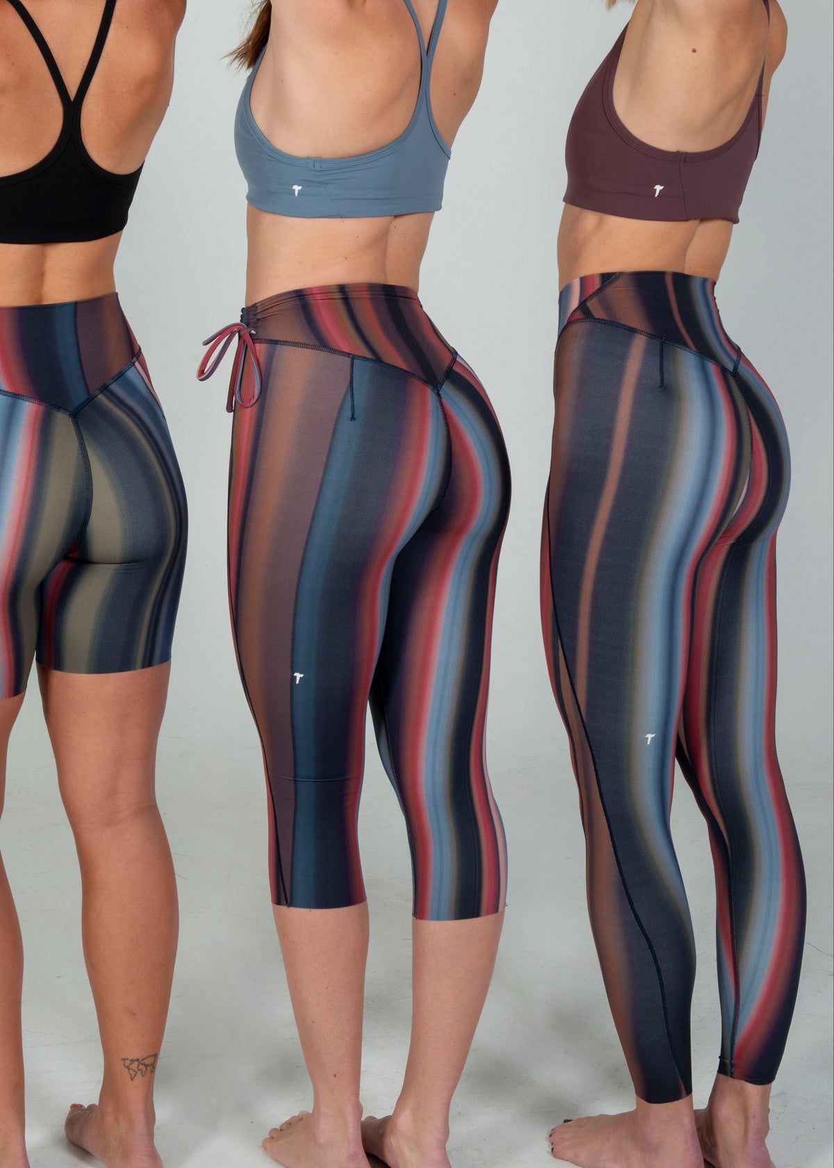 TURF ACTIVE meta Elevate Capri - Stripe
