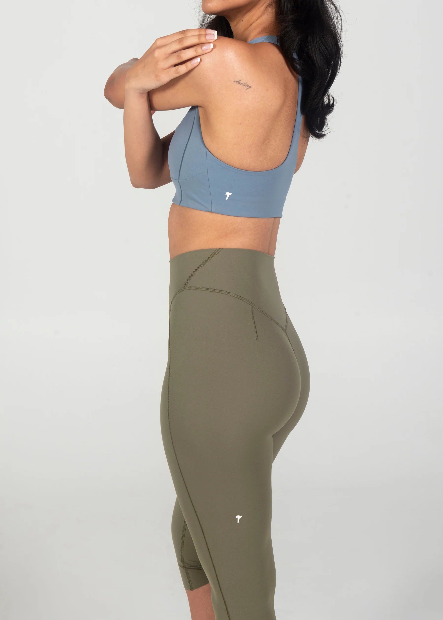 TURF ACTIVE Sculpt Bra - Flint