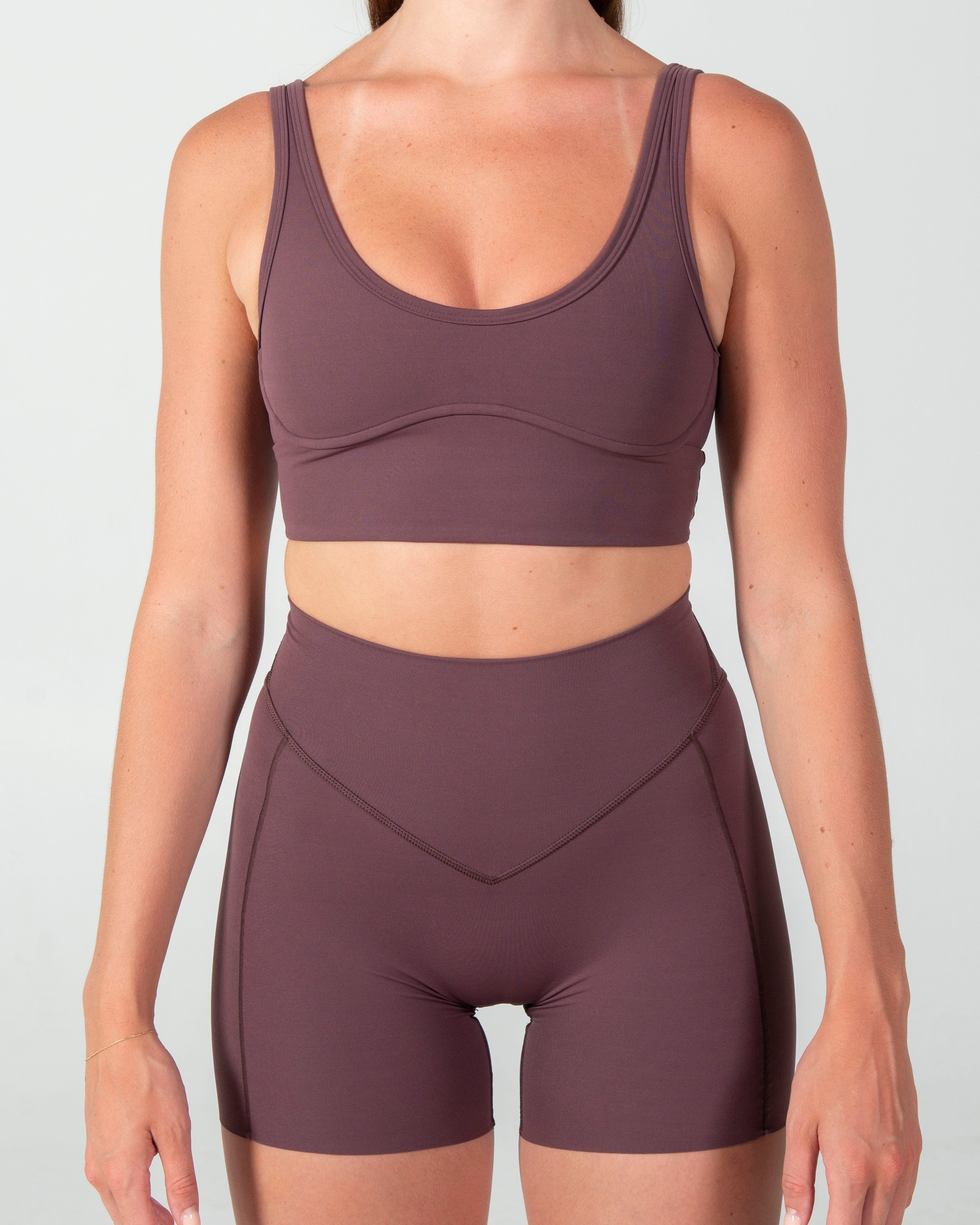 TURF ACTIVE Studio Long Line Bra (Chianti)