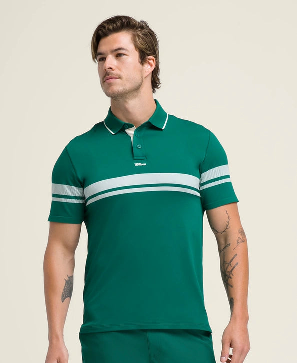 WILSON Men's All Season's Polo Stripe