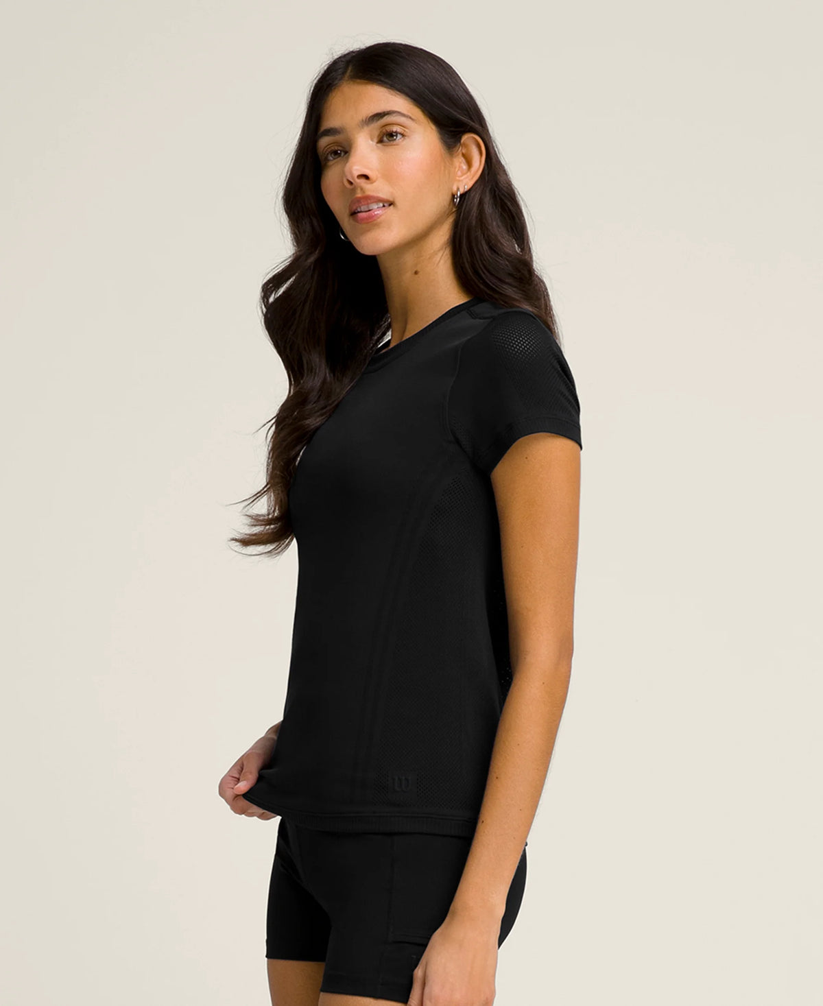 WILSON Pro Seamless Tee - Black