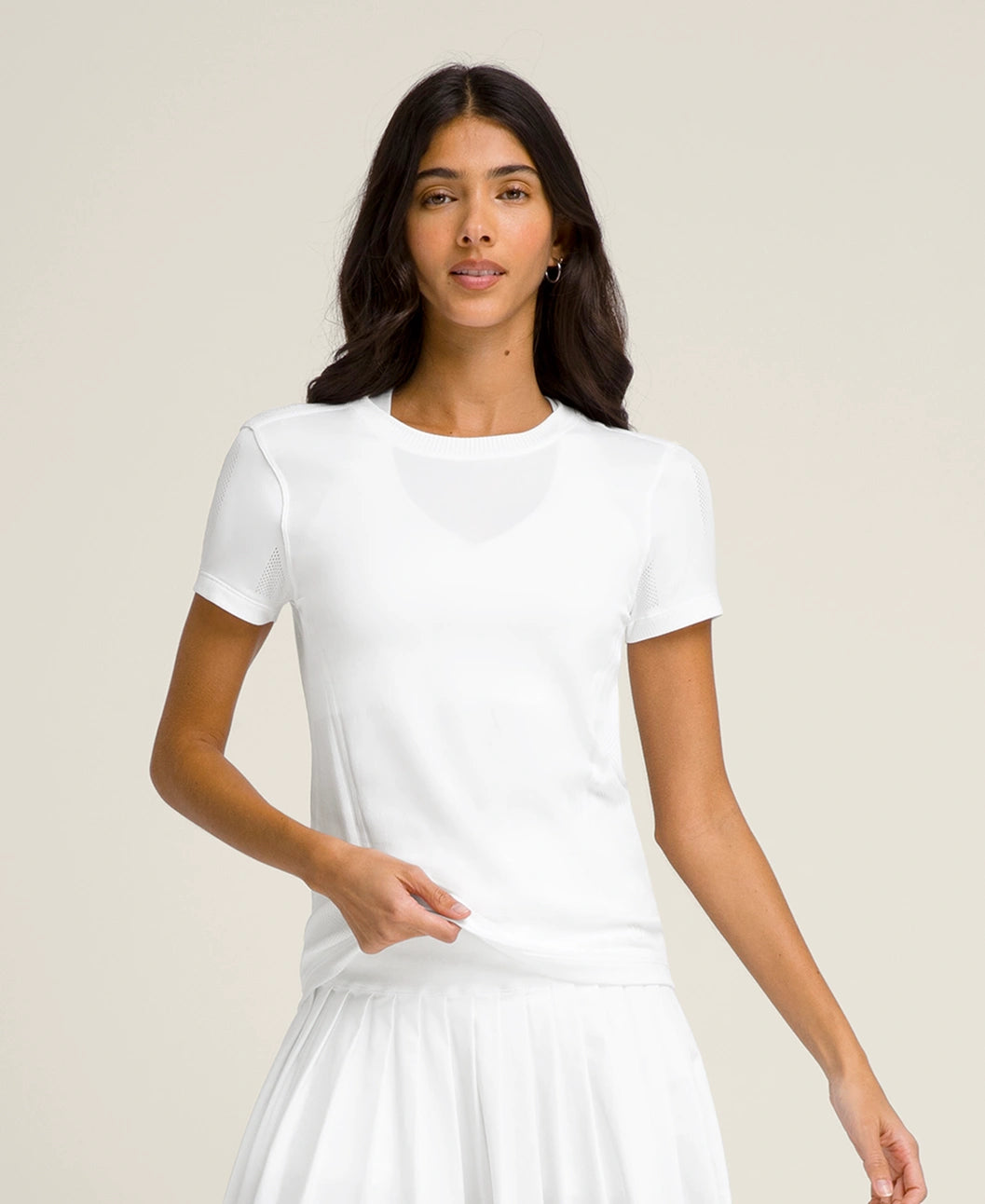 WILSON Pro Seamless Tee - Bright White
