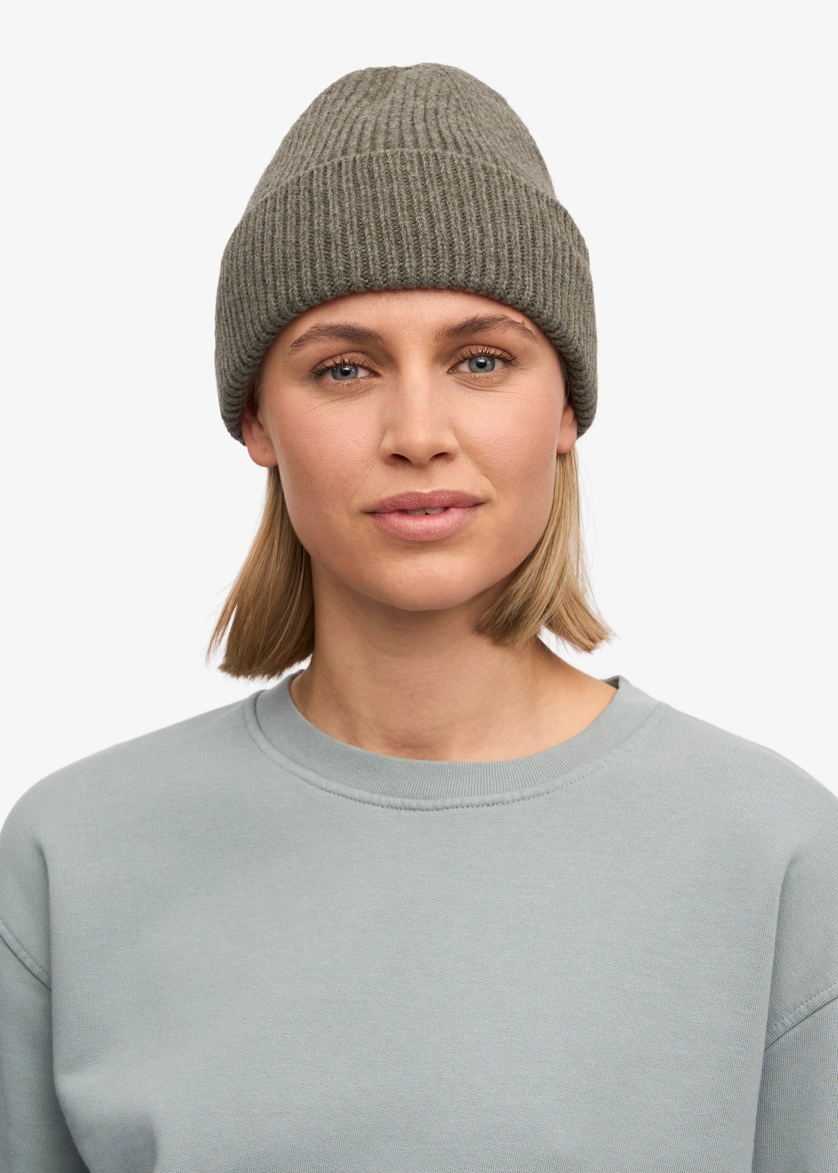 COLORFUL STANDARD Merino Wool Hat - Dusty Olive
