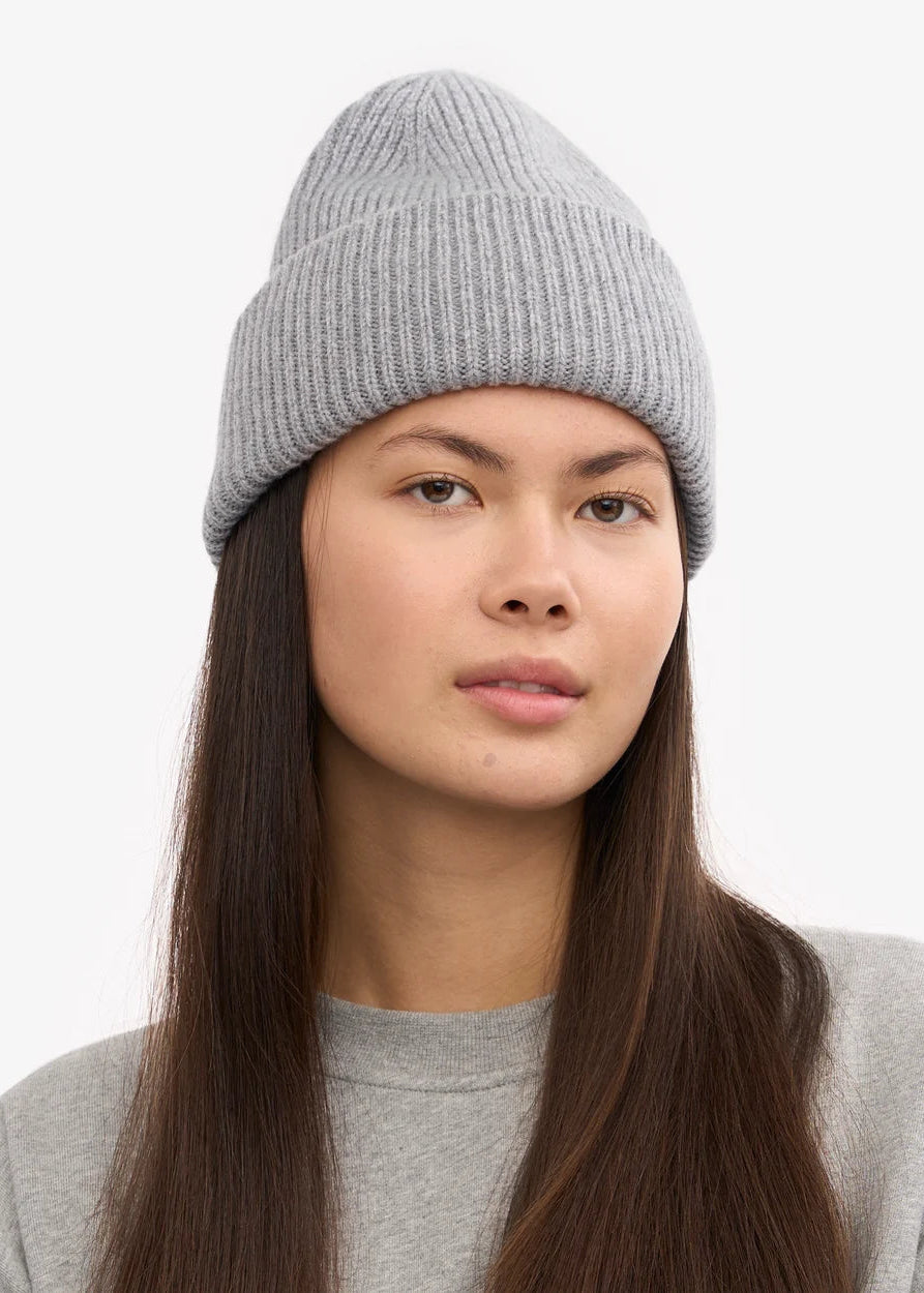 COLORFUL STANDARD Merino Wool Hat - Heather Grey