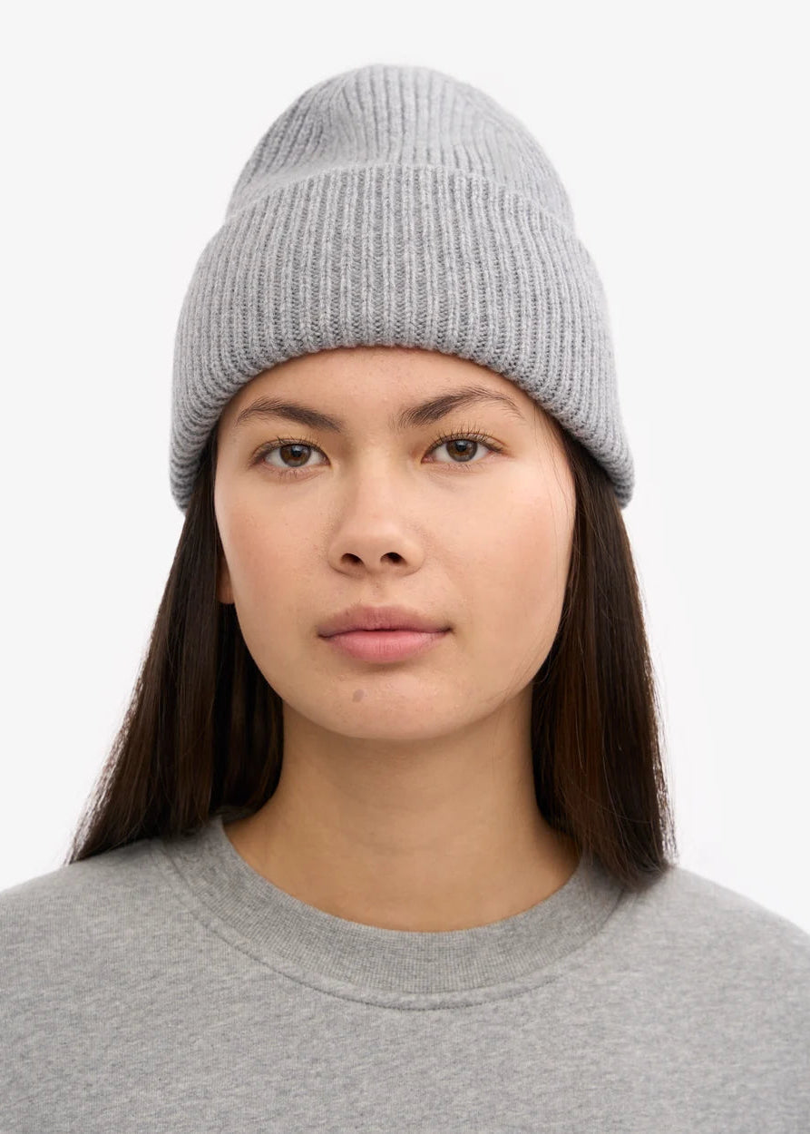 COLORFUL STANDARD Merino Wool Hat - Heather Grey