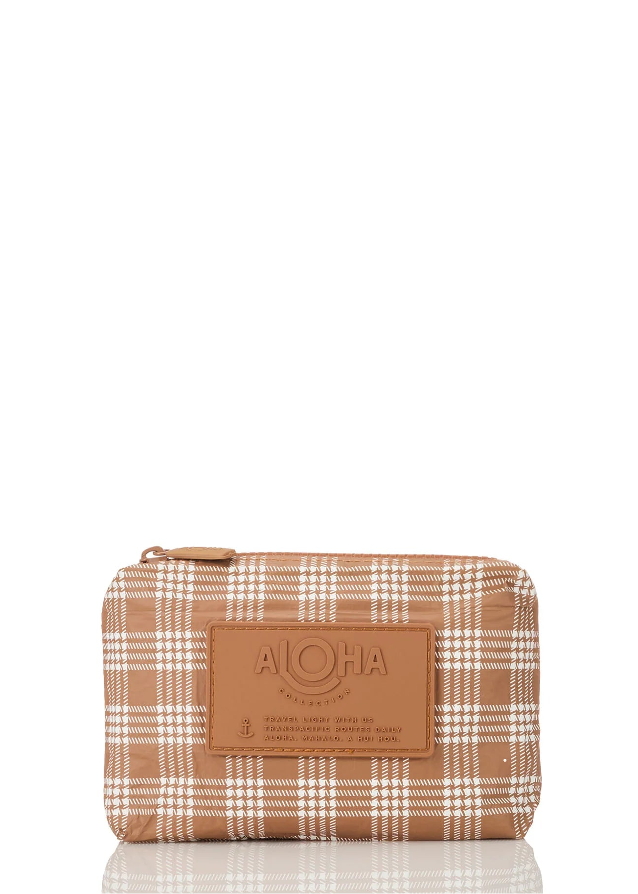ALOHA Bag Mini Pouch - Palaka Toffee