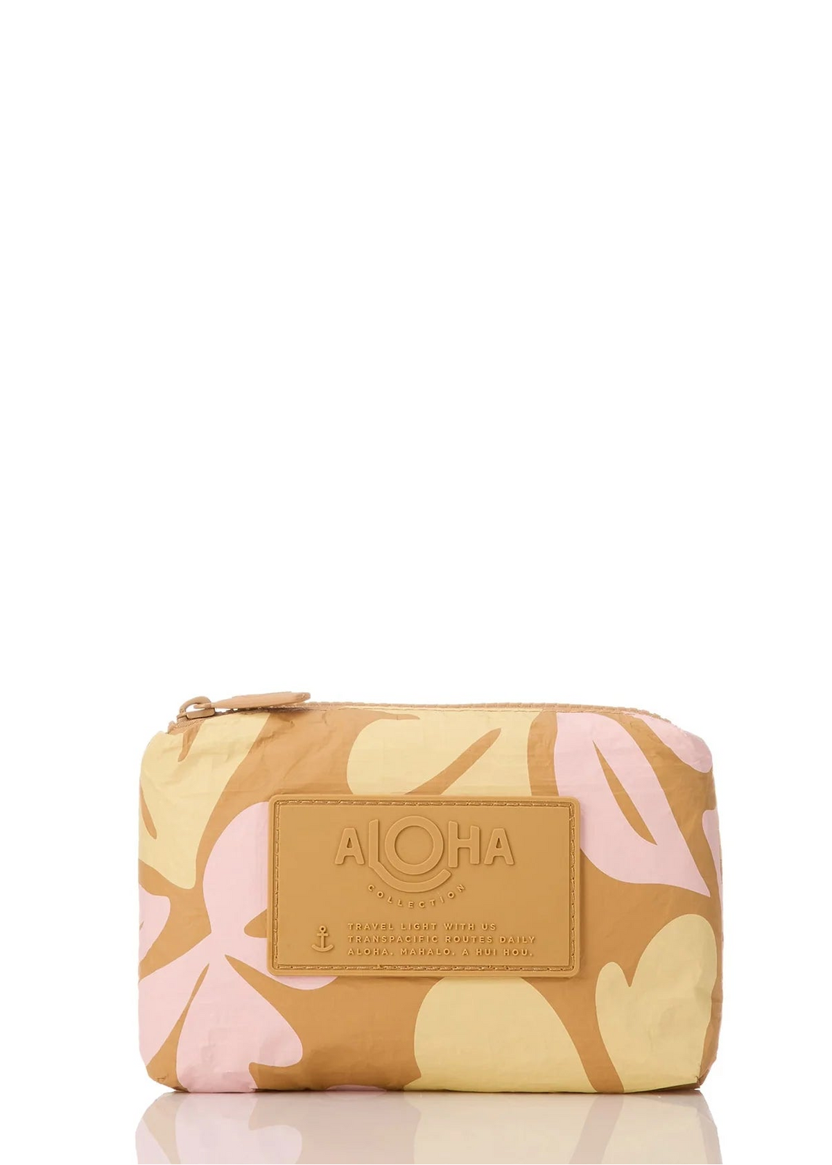 ALOHA Bag Mini Pouch - Swoosh on Hey Girl on Tan
