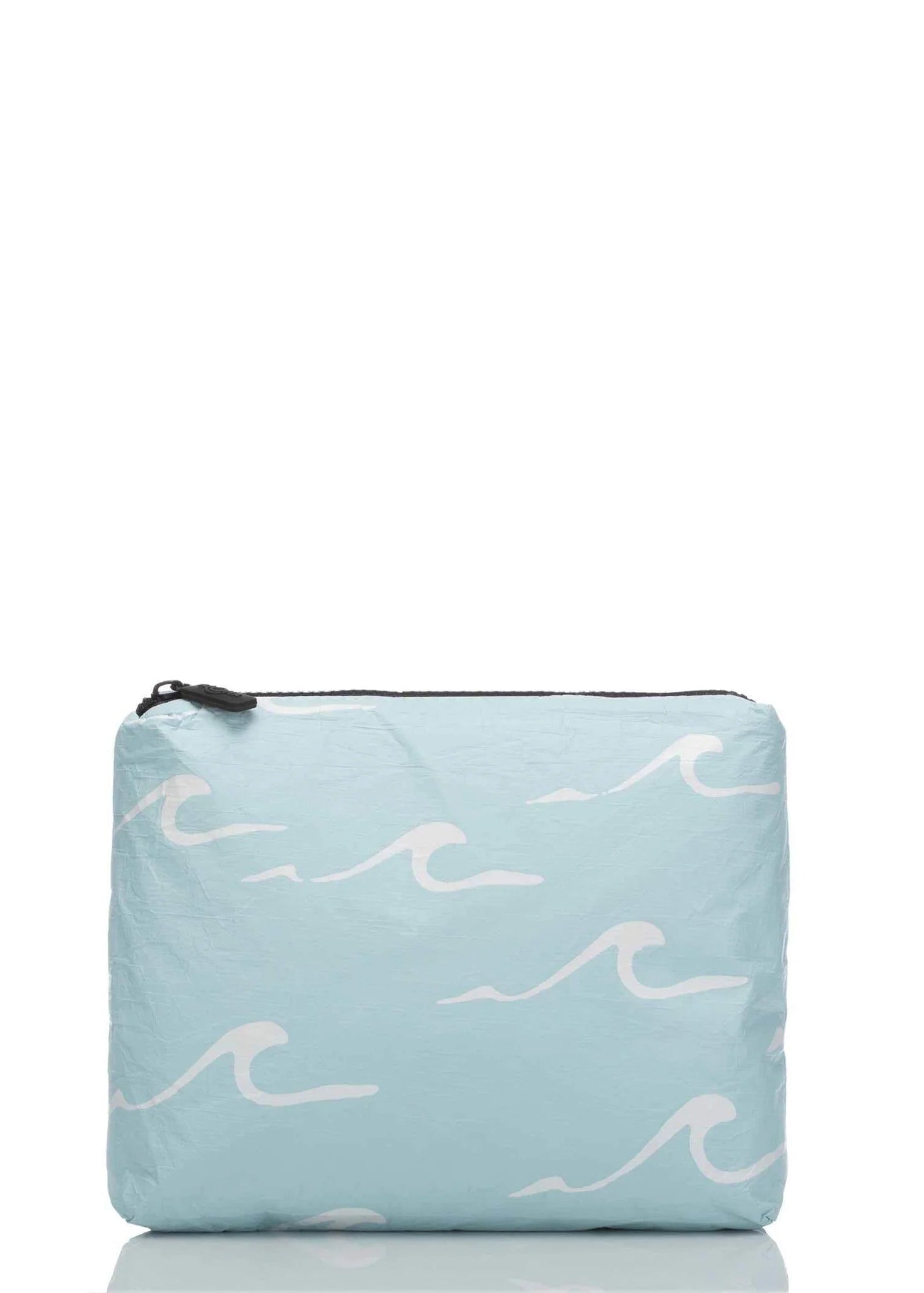 ALOHA Bag Small Pouch - Seaside - White on LeMU Blue