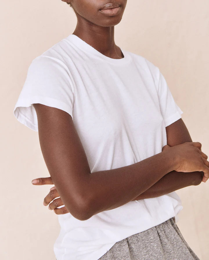 THE GREAT Slim Tee True White